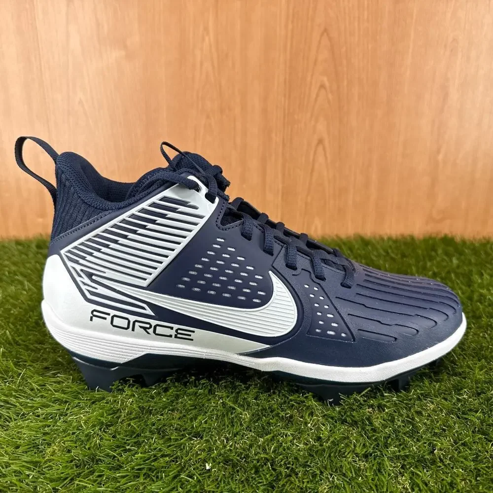 Nike Force Savage Pro 3 College Navy Football Cleats DA5453-400 Men's Size 11.5